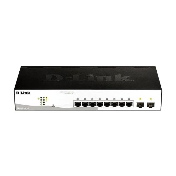 Коммутатор D-link DGS-1210-10/FL1A 8x10/100/1000 Мбит/сек, управляемый