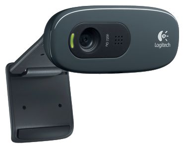 Веб-камера Logitech HD Webcam C270 черный